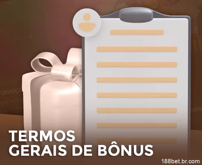 Termos e condições do bônus da 188bet