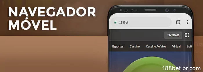 Versão para navegador da 188bet para dispositivos móveis